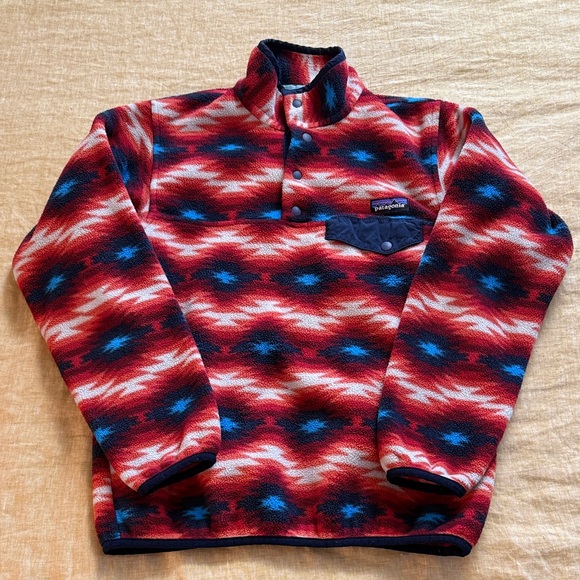 Patagonia Tops - Patagonia Synchilla wild Desert Aztec Snap T Pullover